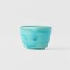 Verre à sake AQUA 35 ml, bleu, céramique, MIJ