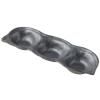Coupelle à sauce TRIPLE POD 3 x 40 ml, noir, céramique, MIJ