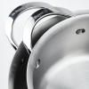 Faitout ALCHIMY 28 cm, argent, acier inoxidable, de Buyer