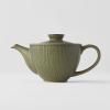 Théière avec infuseur à thé SENCHA 400 ml, vert, céramique, MIJ