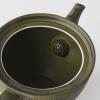 Théière avec infuseur à thé SENCHA 400 ml, vert, céramique, MIJ