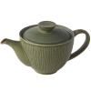 Théière avec infuseur à thé SENCHA 400 ml, vert, céramique, MIJ