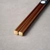 Baguettes 22,5 cm, foncé marron, bambou, MIJ
