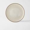 Assiette WHITE SENDAN 23,5 cm, blanc, céramique, MIJ
