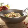 Wok MINERAL B 28 cm, argent, acier, de Buyer