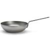 Wok MINERAL B 28 cm, argent, acier, de Buyer