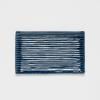 Plat de service CONTOUR 24 x 15 cm, bleu, céramique, MIJ