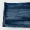 Plat de service CONTOUR 24 x 15 cm, bleu, céramique, MIJ