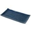 Plat de service CONTOUR 24 x 15 cm, bleu, céramique, MIJ