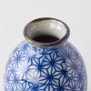 Bouteille de sake STARBURST, bleu, céramique, MIJ