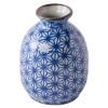 Bouteille de sake STARBURST, bleu, céramique, MIJ