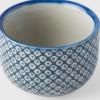 Verre à sake SHIBORI 30 ml, bleu, céramique, MIJ
