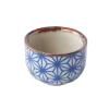 Verre à sake STARBURST 30 ml, bleu, céramique, MIJ