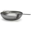 Wok MINERAL B 32 cm, argent, acier, de Buyer
