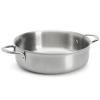 Faitout ALCHIMY 24 cm, argent, acier inoxidable, de Buyer