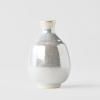Bouteille de sake PEARL, argent, céramique, MIJ