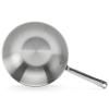 Wok ALCHIMY 28 cm, argent, acier inoxidable, de Buyer