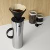 Goutte à goutte à infusion lente avec filtre 14 cm, noir, plastique, Stelton