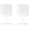 verre à vin RIPPLE 270 ml, set de 2 pc, blanc, ferme LIVING