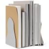 Serre livres POND 20 cm, set de 2 pc, argent, acier inoxidable, ferm LIVING