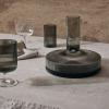 Décanteur à vin RIPPLE 1,7 l, gris, verre, ferm LIVING