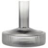 Décanteur à vin RIPPLE 1,7 l, gris, verre, ferm LIVING