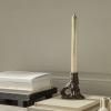 Bougie chandelle DRYP 30 cm, set de 2 pc, olive vert, ferme LIVING