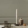 Bougie chandelle DRYP 30 cm, set de 2 pc, olive vert, ferme LIVING