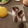 Set de couverts à salade OS 23 cm, set de 2 pc, marron, bois, ferm LIVING
