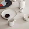 Assiette SEKKI 25,5 cm, crème, grès, ferme LIVING