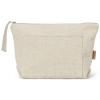 Trousse à maquillage 30 x 23 cm, blanc, coton, ferme LIVING