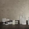 Flûte à champagne RIPPLE 150 ml, set de 2 pc, blanc, ferme LIVING