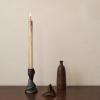 Bougie chandelle DRYP 30 cm, set de 2 pc, chaud gris, ferme LIVING