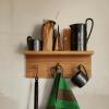 Tasse à café FLOW 360 ml, noir, grès, ferme LIVING