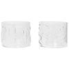 Verre à eau DOODLE 200 ml, set de 2 pc, clair, verre, ferm LIVING