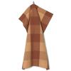 Torchon HALE 50 x 70 cm, pêche / rouge, coton / lin, ferme LIVING