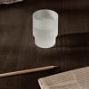 Verre à eau RIPPLE 200 ml, set de 4 pc, blanc, ferme LIVING