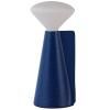 Lampe de table sans fil MANTLE 19 cm, bleu, acier inoxidable, Tala