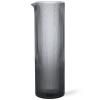 Carafe RIPPLE 1,1 l, gris, verre, ferm LIVING