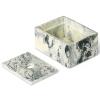 Récipients de stockage MIST 10 x 7,5 cm, blanc / vert, résine, ferme LIVING