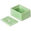 Récipients de stockage MIST 10 x 7,5 cm, mentholé, résine, ferme LIVING