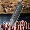 Couteau Santoku DARKNITRO 18 cm, marron, F.DICK