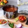 Marmite NANOBOND TITANIUM 26 cm, 7,6 l, acier inoxidable, Hestan