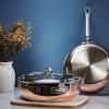 Sauteuse COPPERBOND 24 cm, 3,3 l, cuivre, Hestan
