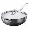 Sauteuse NANOBOND TITANIUM 28 cm, 4,7 l, acier inoxidable, Hestan