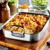 Plat à rôtir PROBOND 36 x 31 cm, avec grille, acier inoxidable, Hestan