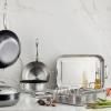 Plat à rôtir PROBOND 36 x 31 cm, avec grille, acier inoxidable, Hestan