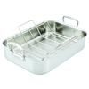 Plat à rôtir PROBOND 36 x 31 cm, avec grille, acier inoxidable, Hestan