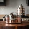 Casserole à sauce COPPERBOND 18 cm, 1,9 l, cuivre, Hestan