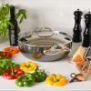 Sauteuse NANOBOND TITANIUM 24 cm, 3,3 l, acier inoxidable, Hestan